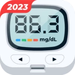 blood sugar android application logo